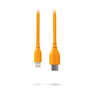 RODE SC21-O(�I�����W)(���[�h)(USB-C - Lightning 30cm) ���R�[�f�B���O ���R�[�_�[�E�v���C���[