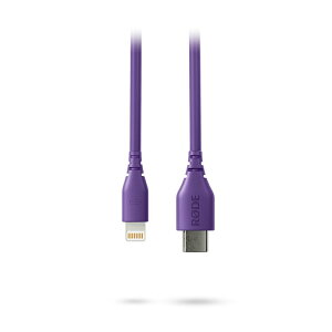RODE SC21-PU(�p�[�v��)(���[�h)(USB-C - Lightning 30cm) ���R�[�f�B���O ���R�[�_�[�E�v���C���[