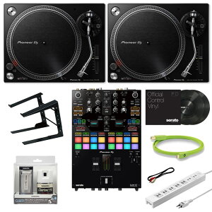 Pioneer DJ PLX-500-K + DJM-S7 �X�N���b�`DJ����10�_�Z�b�g �y�����_�E�����[�h��Serato DJ Pro & rekordbox�Ή��z DJ�@�� �^�[���e�[�u��