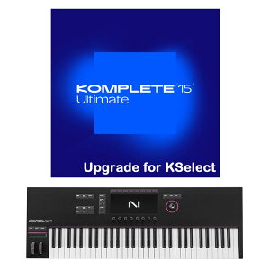 Native Instruments KONTROL S61 MK3 + Komplete 15 ULTIMATE Upgrade for S-Series MK3 (lCeBuCXgc)(Rv[g)(Rg[) DTM MIDI֘A@
