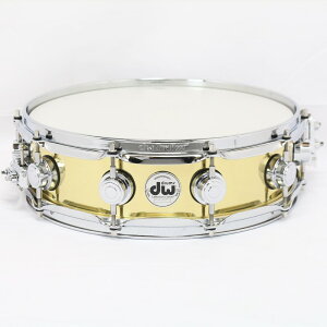 dw DRVN0414SPC [Collector's Series Polished Brass Snare Drum 14×4] h XlAh