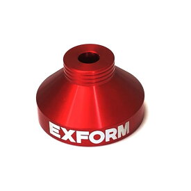EXFORM プロDJ用EPアダプター 【EP-2DJ-RED】 (ドーナツ穴径φ38.0mm) DJ機器 DJアクセサリー