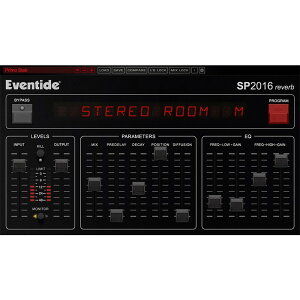 Eventide SP2016 Reverb(�v���O�C���\�t�g�E�F�A)(����s��)(�I�����C���[�i) DTM �v���O�C���\�t�g