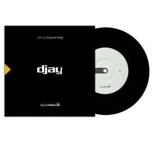 stokyo Algoriddim × / djay Control Vinyl 7 Black (DJAY7-001) DJ�@�� DJ�A�N�Z�T���[
