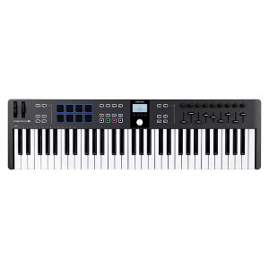 Arturia KeyLab Essential 61 mk3 BK �yNKS�Ή����i�EKomplete 15 Select�����񋟁z(KEYLAB ESN 61 MK3 BK) DTM MIDI�֘A�@��