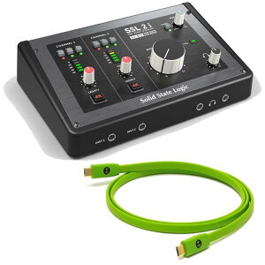 SSL(Solid State Logic) SSL2MKII + OYAIDEiUSBP[uZbg(Type C to C 1.0m)(SSL2MK2)(2in/2out USB 2.0 Type C)(I[fBIC^[tFCX)(GXGXG)(DTM)(ICf) DTM I[fBIC^[tFCX