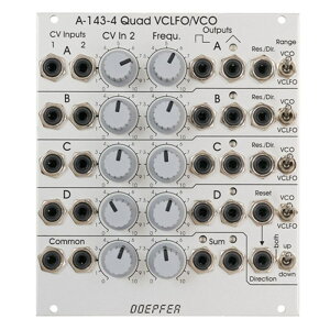 DOEPFER ([J[i)A-143-4 Quad VCLFO / VC VZTCU[Edqy VZTCU[