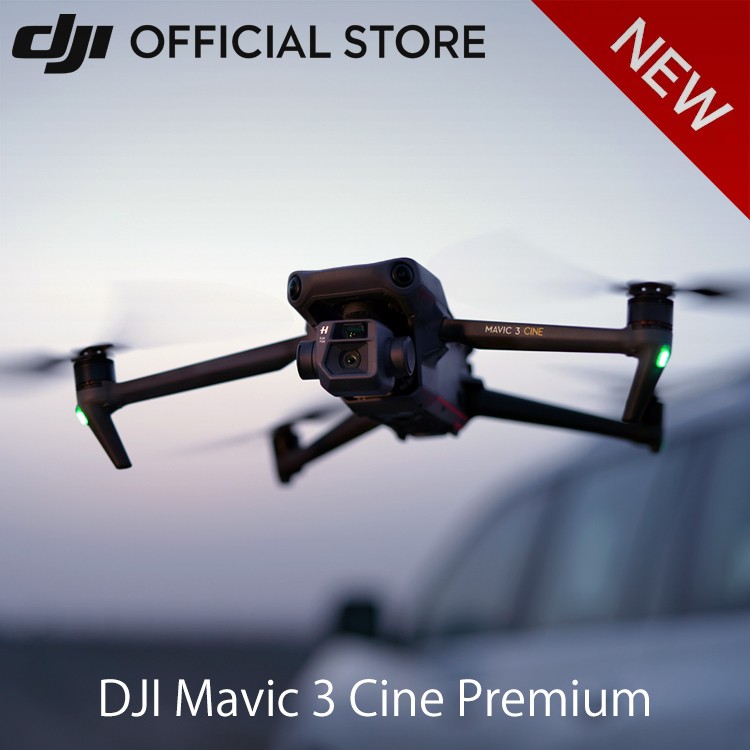 ドローン DJI Mavic 3 Cine Premium コンボ リモートID対応 高画質 カメラ付き 内蔵4/3型 4K 5.1K 動画 CMOS  センサー Hasselblad ハッセルブラッド 全方向障害物検知 絞り調整 | DJI 楽天市場店