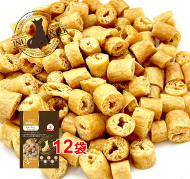 日本産 犬用おやつ いぬすなっく 無添加ピュア Premium100 大豆クラッカー（80g×12袋）【国産/スナック/リバードリパブリック】