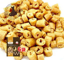 日本産 犬用おやつ いぬすなっく 無添加ピュア Premium100 大豆クラッカー（80g×6袋）【国産/スナック/リバードリパブリック】