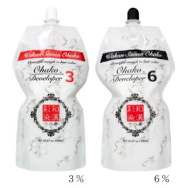 和漢彩染 十八番 デベロッパー 3% 6% 1000mL 第2剤 【NS】