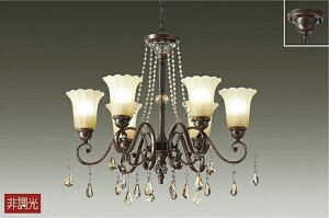 Ɩ  킢d@ DAIKO VfA DCH-41278Y SKFh KX Ao[Fh NX^JbgKX Ao[ LED(dF) M60W×6 AeB[N NVJ V