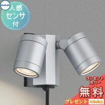 楽天市場】コイズミ照明 人感センサー 2灯スポットライトの通販
