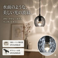 ペンダントライト LED ダクトレール おしゃれ 北欧 ガラス 水面模様 トイレ 玄関 1灯 オーデリック AQUA …