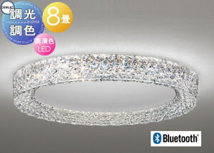 �Ɩ� ������� ���C�g�I�[�f���b�N ODELIC�������F�V�����f���A OL291634BR �d���F�`�����F �A�N�����i�����E�J�b�g�͗l���j���ʃJ�o�[�F�����i�}�b�g�z���C�g�F�j Bluetooth�Ή� �V�[�����O���C