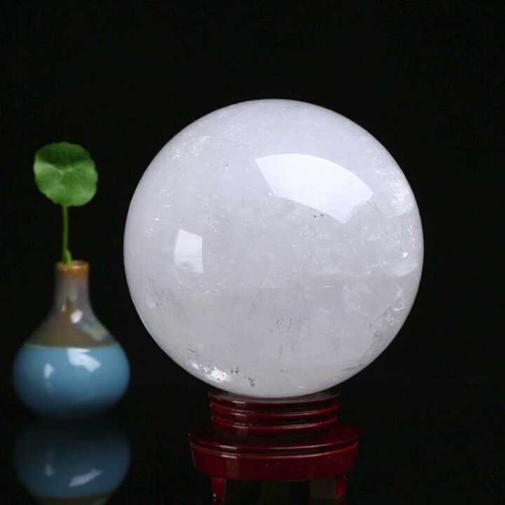 楽天市場】水晶玉 天然水晶 丸玉 白水晶 天然石 風水 置物 置石 玄関 