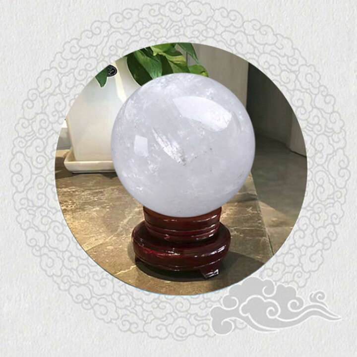 楽天市場】水晶玉 天然水晶 丸玉 白水晶 天然石 風水 置物 置石 玄関 