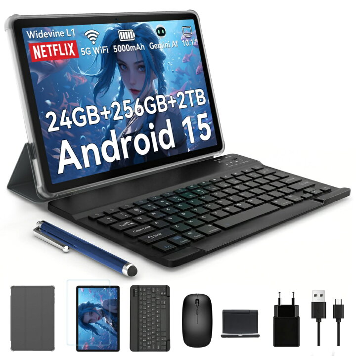 楽天市場】【7,000円クーポンOFF＆8点特典付き】 10インチ タブレット 