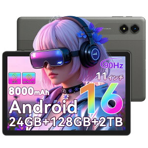 �y�V�����L���O1�ʁy�N�[�|����13,999�~�zTabwee T50 �^�u���b�g Android16 11�C���` ���� 24GB+128GB+2TB�g�� 90Hz �����\ 8�R�A 8000mAh�o�b�e���[ 13MP�J���� �i���^�u���b�g Wi-Fi���f�� �A���h���C�h16 ��