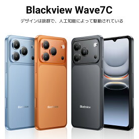 【4,000円OFFクーポン★ケース付き】 Blackview Android 16 スマートフォン スマホ 日本版 スマホ 携帯電話 SIMフリースマホ本体端末 16GB+64GB/128GB Doke OS 5.0搭載 Gemini AI 6.56インチ大画面 13MP+32MP 5000mAhバッテリー 顔認証/OTG/GPS対応 簡単操作 コスパ最強