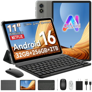 Android16 �^�u���b�g 11�C���` �V�o�� TABWEE T70 �^�u���b�g Wi-Fi���f�� 32GB+256GB+2TB TF�g�� 180Hz�������^�b�`Widevine L1 Netflix YouTube�Ή�GeminiAI ���ڍ����\CPU word/Excel�Ή� �ݑ�[�N/�r�W�l�X/�w�� ��