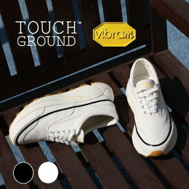 イタリア製Vibramソールのキャンバススニーカー(ホワイト)【TOUCH GROUND】やり過ぎない大人の美ハイテクスニーカー おしゃれ スニーカー シューズ ストリート おすすめ 厚底スニーカー メンズ レディース】