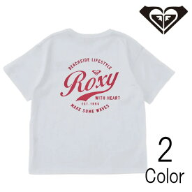 ロキシー Roxy キッズ　MINI ROXY WITH HEART 半袖 Tシャツ 子ども服