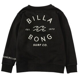 ビラボン Billabong キッズ ONE TIME トレーナー 子ども服 be016001
