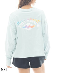 r{ Billabong fB[X MORFY LOGO LS BOAT NECK TEE RASH  bVTVc bVK[h bf013857