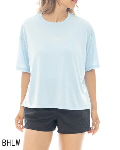 �r���{�� Billabong ���f�B�[�X COTTON LIKE RASH CROPPED TEE ���� ���b�V��T�V���c ���b�V���K�[�h bf013860