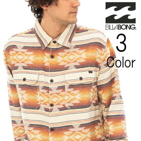 ビラボン Billabong メンズ OFFSHORE JACQUARD FLANNEL LS 長袖シャツ bd012103