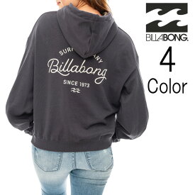 ビラボン Billabong レディース GRUNGE CLEAN SCRIPT LOGO SWEAT PARKA プルオーバー パーカー bd014012