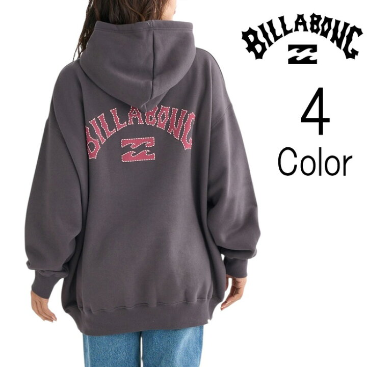 楽天市場】ビラボン Billabong レディース ARCH LOGO BIG LOOSE PARKA 