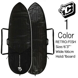 クリエイチャー　レトロ/フィッシュ ライト ハードケース サーフボードケース 190.5cm / Creatures Of Leisure SurfBoards HardCase Retro/Fish Lite 6'3"