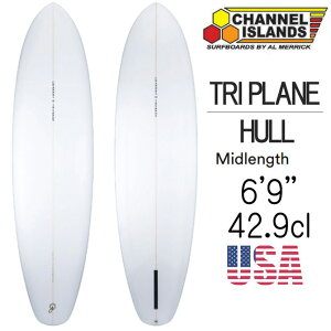 `lACh AbN@~bhOX gCv[n VO f 6'9"×21 1/8"×2 11/16" 42.9L / ChannelIslands Almerrick@The Tri Plane Hull Single Model