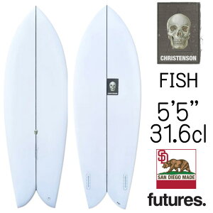 NXe\ T[t{[h@tBbV 5'5"×20 3/4"×2 3/8" 31.6L / Christenson SurfBoards Fish