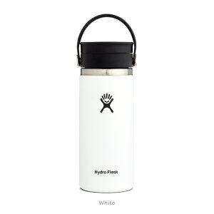 nChtXN Hydro Flask 16oz 473ml Coffee Flex Sip Wide Mouth XeX{g White