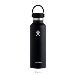 nChtXN Hydro Flask 21oz 621ml Standard Mouth XeX{g Black