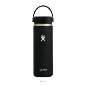 nChtXN Hydro Flask 20oz 591ml Wide Mouth XeX{g Black