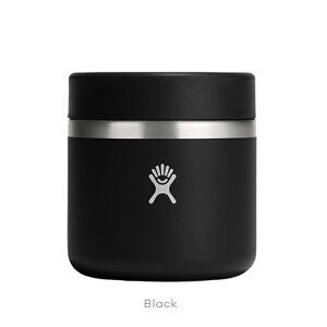 nChtXN Hydro Flask 20oz 591ml Food Jar t[hW[ XeX{g Black