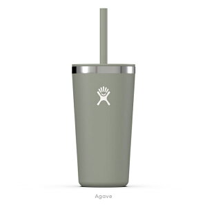 nChtXN Hydro Flask 28oz 828ml Drinkware All Around Tumbler With Straw Lid XeX^u[ Xg[t Agave
