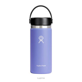 ハイドロフラスク Hydro Flask 16oz 473ml Wide Mouth ステンレスボトル Lupine