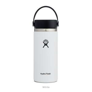 ハイドロフラスク Hydro Flask 16oz 473ml Wide Mouth ステンレスボトル White
