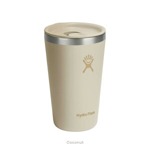 nChtXN Hydro Flask 16oz 473ml Drinkware All Around Tumbler XeX^u[ Coconut