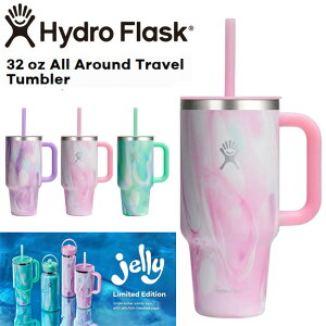 nChtXN Hydro Flask 32oz 946ml Drinkware All Around Tumbler XeX^u[ JellyPink