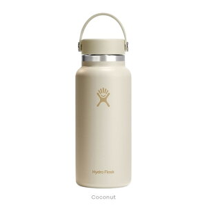 nChtXN Hydro Flask 32oz 946ml Wide Mouth XeX{g Coconut