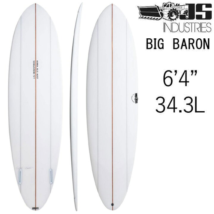 楽天市場】JS サーフボード ビッグバロン PE モデル 6 