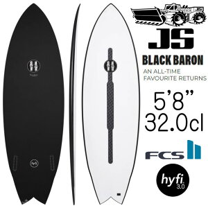 �y12�����{���ח\��zJS �T�[�t�{�[�h �u���b�N�o���� �n�C�t�@�C 3.0 EPS ���f�� 5'8"×20 1/2"×2 1/2" 32.0L / JS Industries BlackBaron Hyfi 3.0 Model