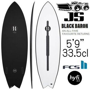 �y12�����{���ח\��zJS �T�[�t�{�[�h �u���b�N�o���� �n�C�t�@�C 3.0 EPS ���f�� 5'9"×20 3/4"×2 9/16" 33.5L / JS Industries BlackBaron Hyfi 3.0 Model