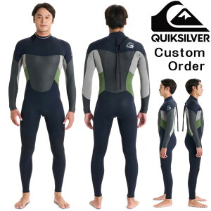 y[12TzI[_[ NCbNVo[ EFbgX[c GufC ZbV obNWbv Z~hC tX[c / Order Quiksilver WetSuit Everyday Sessions Model SemiDry FullSuits BackZip System / Y